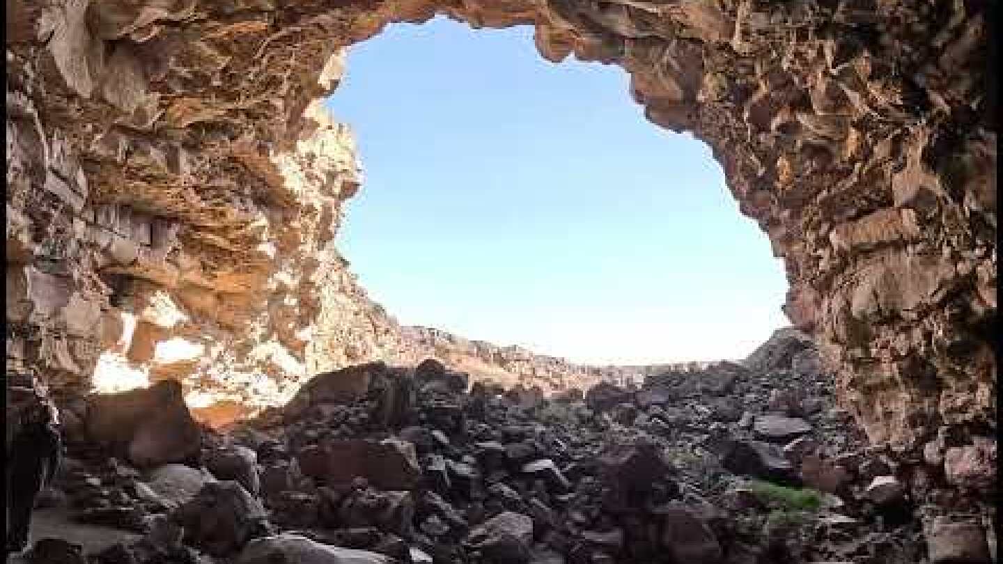 Visiting the Khaybar Lava Tunnel (Umm Jirsan)