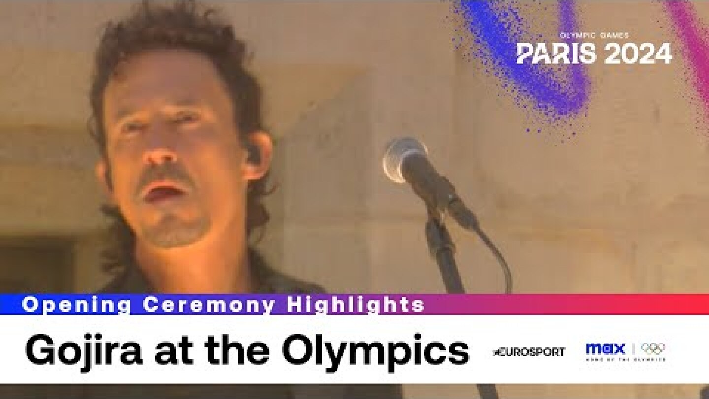 EPIC Gojira Live Performance at the Paris 2024 Olympic Games