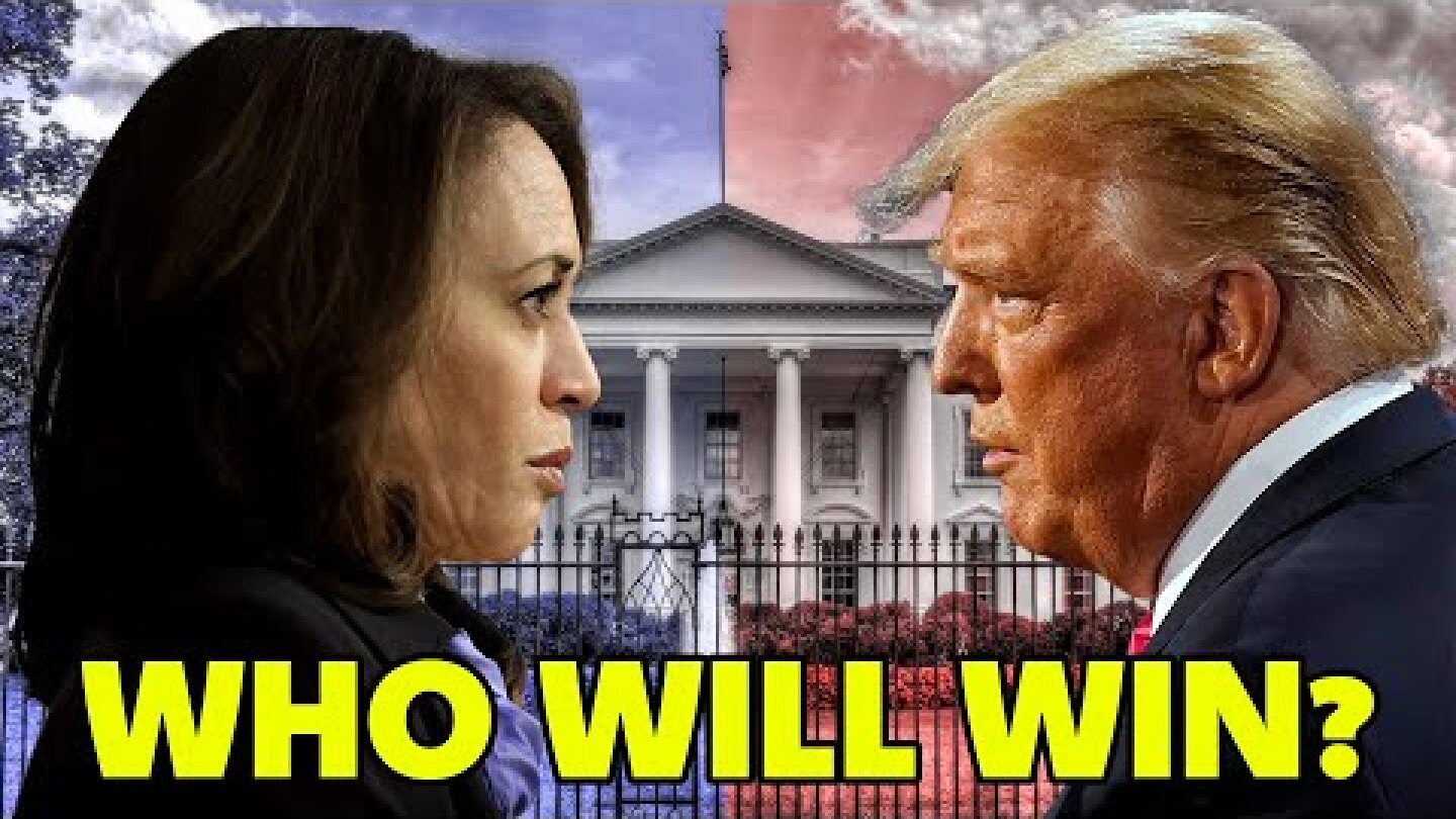 Harris vs Trump! Prediction Professor Explains Which Way the Election is Leaning with Kamala Harris