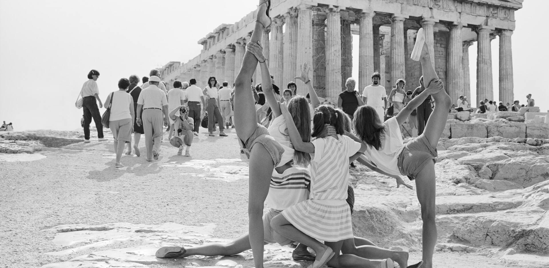Φωτογραφία της Ακρόπολης τη δεκαετία του 1980 από τον Tod Papageorge