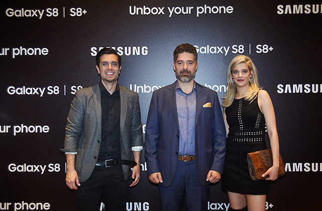 Λαμπερό πάρτυ για την πρεμιέρα του Samsung Galaxy S8 στην Ελλάδα