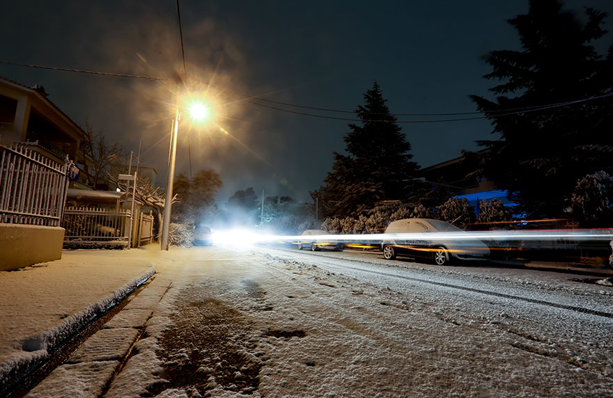 Χιόνια στην Αττική